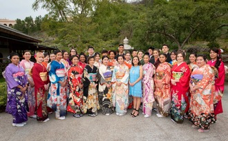 1月4日(日)、日本友好庭園で「成人式」を開催