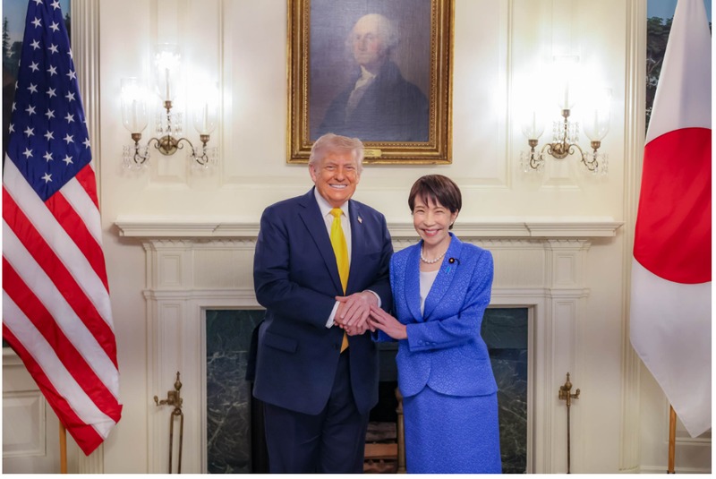 trump takaichi 260318 l